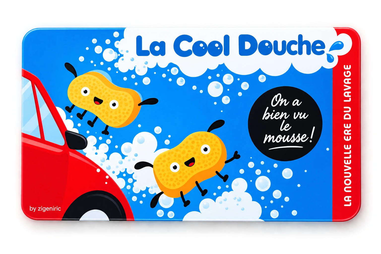 Carte de lavage AVIA rechargeable