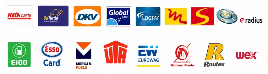 Cartes carburant acceptées dans nos stations AVIA