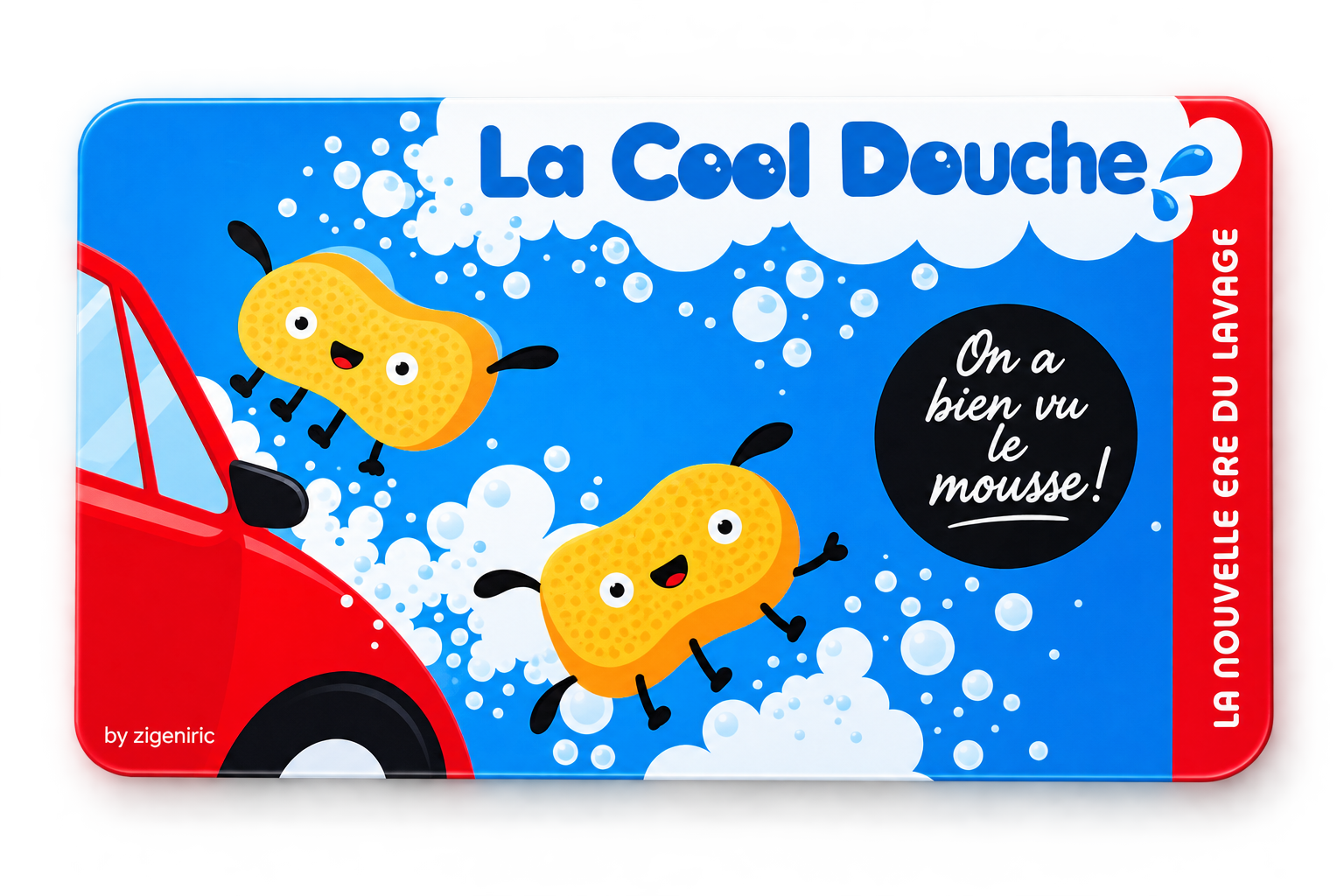 Carte de lavage AVIA rechargeable